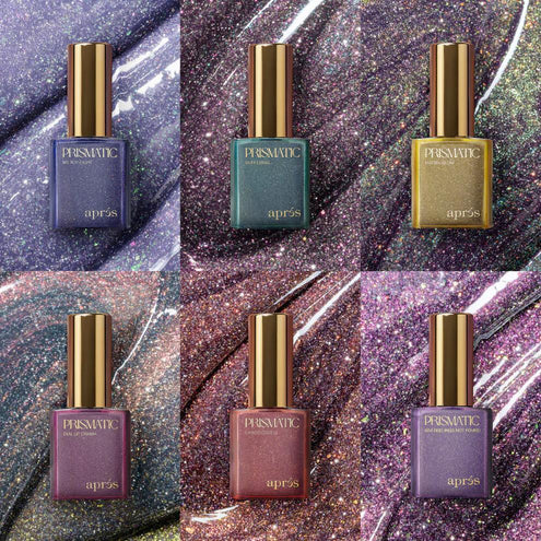 Apres - Prismatic Magnetic Flash Glitter Collection - Gel Polish at Beyond Polish