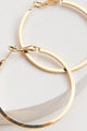 Aura 14k Gold Plated Hoop Earrings - Earrings at Beyond Polish
