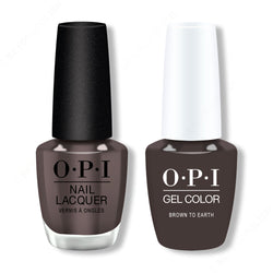 OPI - Gel & Lacquer Combo - Brown To Earth - Gel & Lacquer Polish at Beyond Polish
