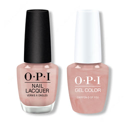 OPI - Gel & Lacquer Combo - Chiffon-d of You - Gel & Lacquer Polish at Beyond Polish