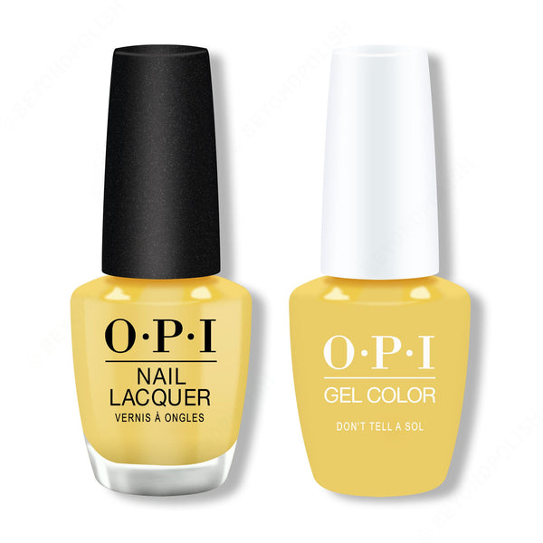 OPI - Gel & Lacquer Combo - Don't Tell A Sol - Gel & Lacquer Polish - Nail Polish at Beyond Polish