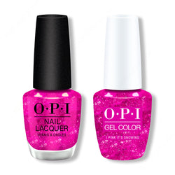 OPI - Gel & Lacquer Combo - I Pink It's Snowing - Gel & Lacquer Polish - Nail Polish at Beyond Polish