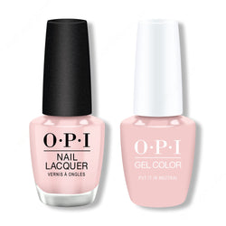 OPI - Gel & Lacquer Combo - Put It In Neutral - Gel & Lacquer Polish at Beyond Polish