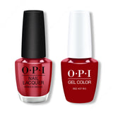 OPI - Gel & Lacquer Combo - Red Hot Rio - Gel & Lacquer Polish - Nail Polish at Beyond Polish