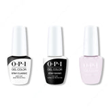 OPI - GelColor Combo - Stay Classic Base, Shiny Top & Hue Is The Artist? - Gel Polish at Beyond Polish