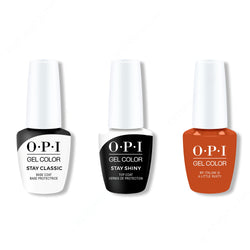 OPI - GelColor Combo - Stay Classic Base, Shiny Top & My Italian Is A Little Rusty - Gel Polish - Nail Polish at Beyond Polish
