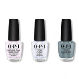 OPI - Nail Lacquer Combo - Base, Top & Ring Bare-er 0.5 oz - #NLSH6 - Nail Lacquer - Nail Polish at Beyond Polish