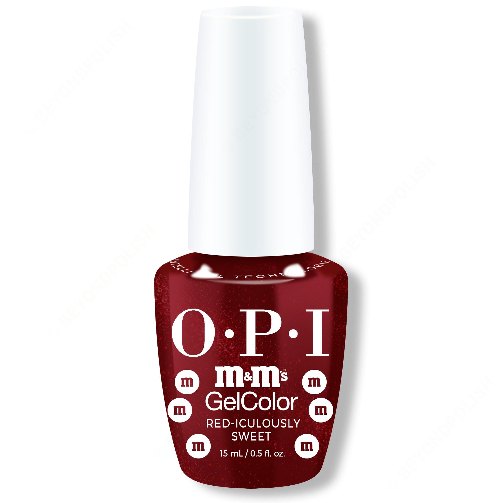 OPI GelColor Intelli-Gel - Red-Iculously Sweet 0.5 oz