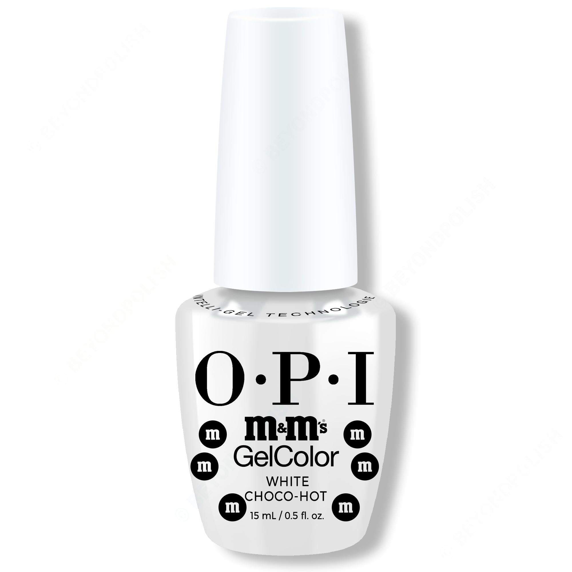 OPI GelColor Intelli-Gel - White Choco-Hot 0.5 oz