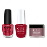 OPI - Gel, Lacquer & Dip Combo - Chick Flick Cherry - Gel, Lacquer & Dip - Nail Polish at Beyond Polish