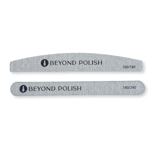 Beyond Polish - Nail File Set 100/180/240 Grit - 2 Pc