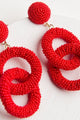Bora Beaded Drop Earrings - Earrings at Beyond Polish