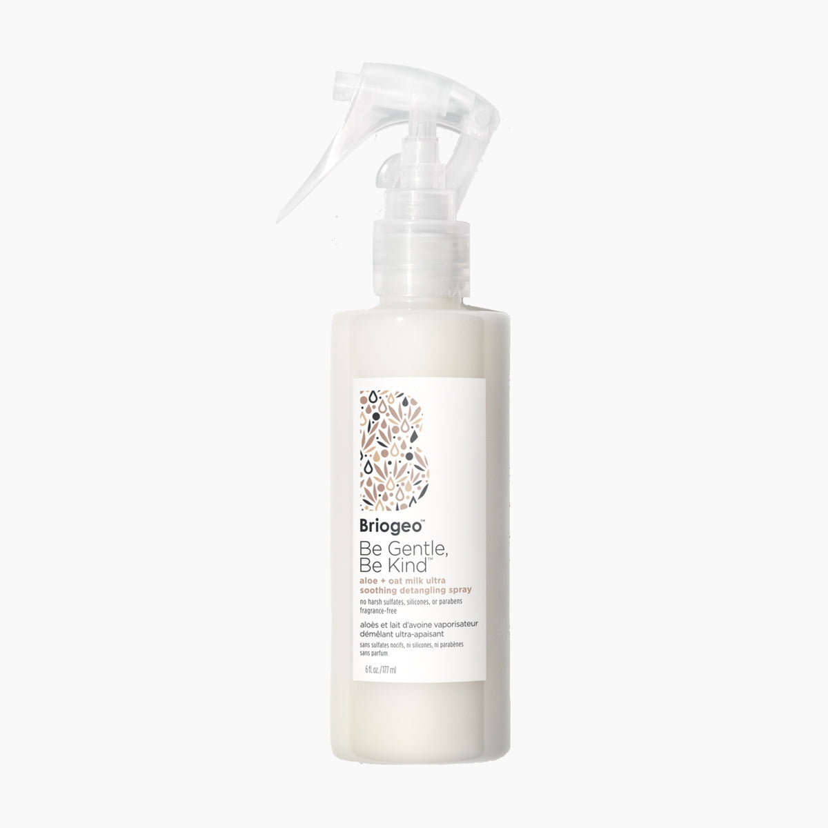 Briogeo - Be Gentle, Be Kind Aloe + Oat Milk Ultra Soothing Detangling Spray 6 oz - Hair at Beyond Polish
