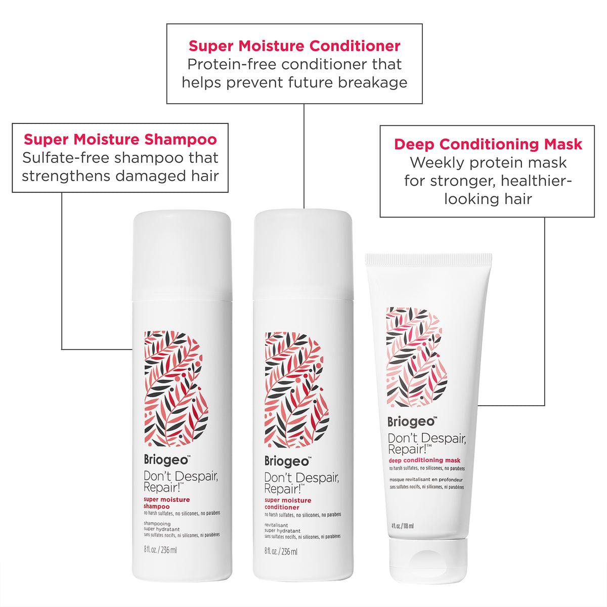 Briogeo - Don't Despair, Hair Repair Reset Set 1 oz - Hair at Beyond Polish