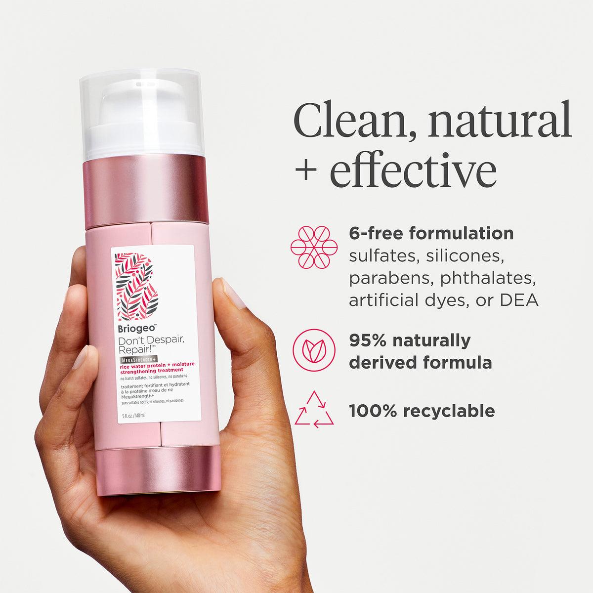 Briogeo - Don't Despair, Repair! Megastrength+ Rice Water Protein Treatment 5 oz - Hair at Beyond Polish
