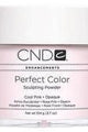 CND - Perfect Color Powder - Cool Pink - Opaque 3.7 oz - Acrylic at Beyond Polish