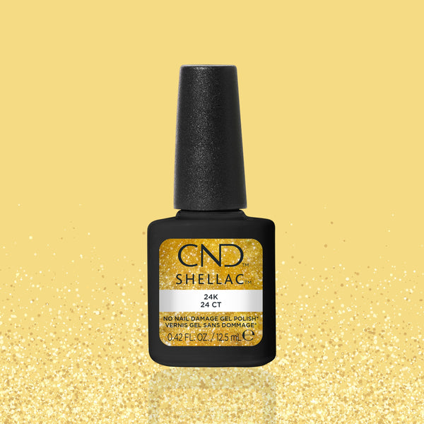 CND Shellac - 24K 0.42 oz - Gel Polish at Beyond Polish