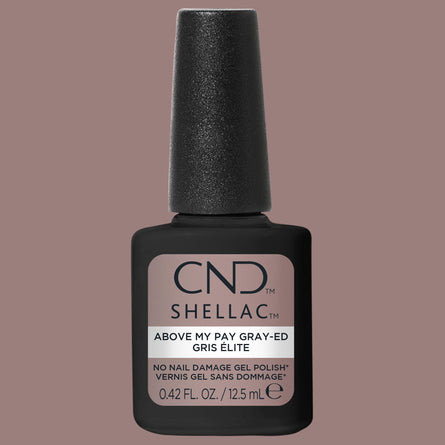 CND Shellac - Above My Pay Gray-Ed 0.42 oz - Gel Polish at Beyond Polish