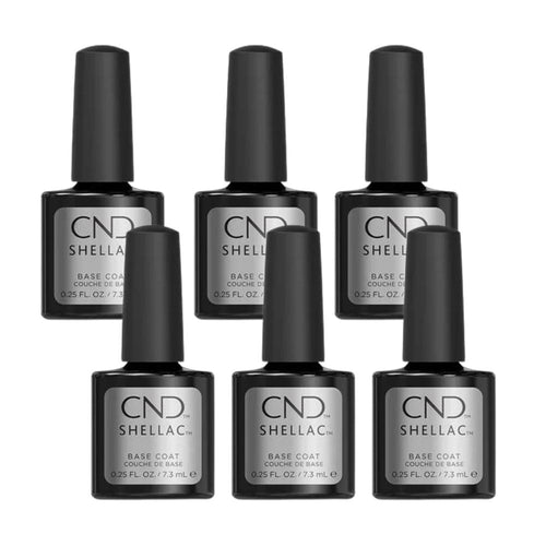 CND Shellac - Base Coat - 6 Pack 0.5 oz - Top & Base Coats at Beyond Polish