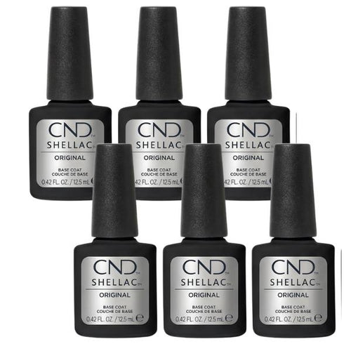 CND - Shellac Base Coat - 6 Pack