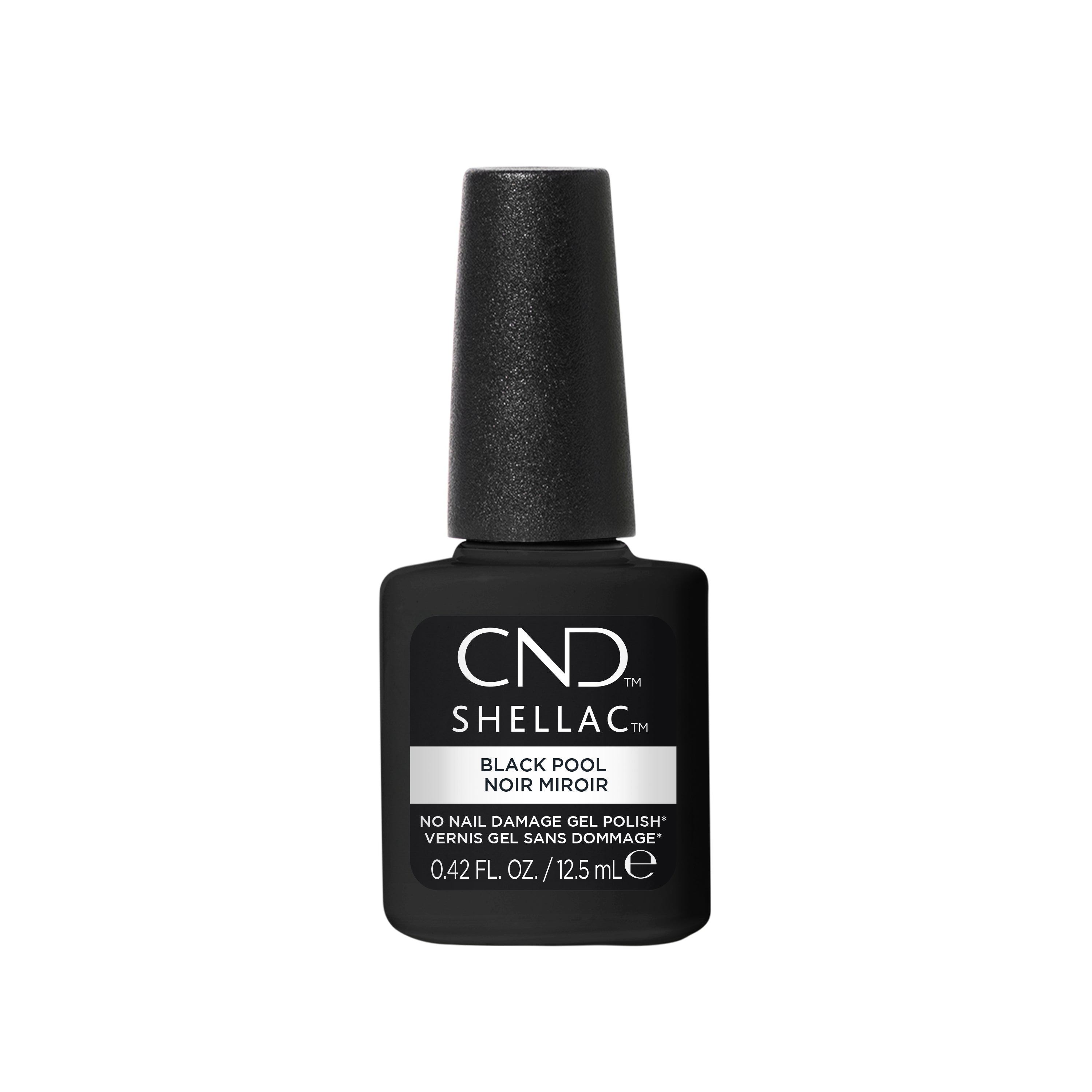CND Shellac - Black Pool 0.42 oz - Gel Polish at Beyond Polish