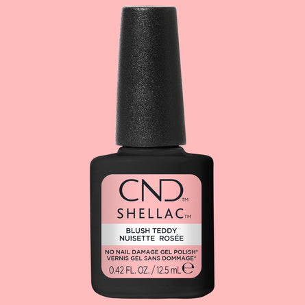 CND Shellac - Blush Teddy 0.42 oz - Gel Polish at Beyond Polish