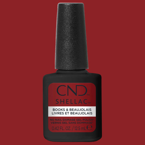 CND Shellac - Books & Beaujolais 0.42 oz