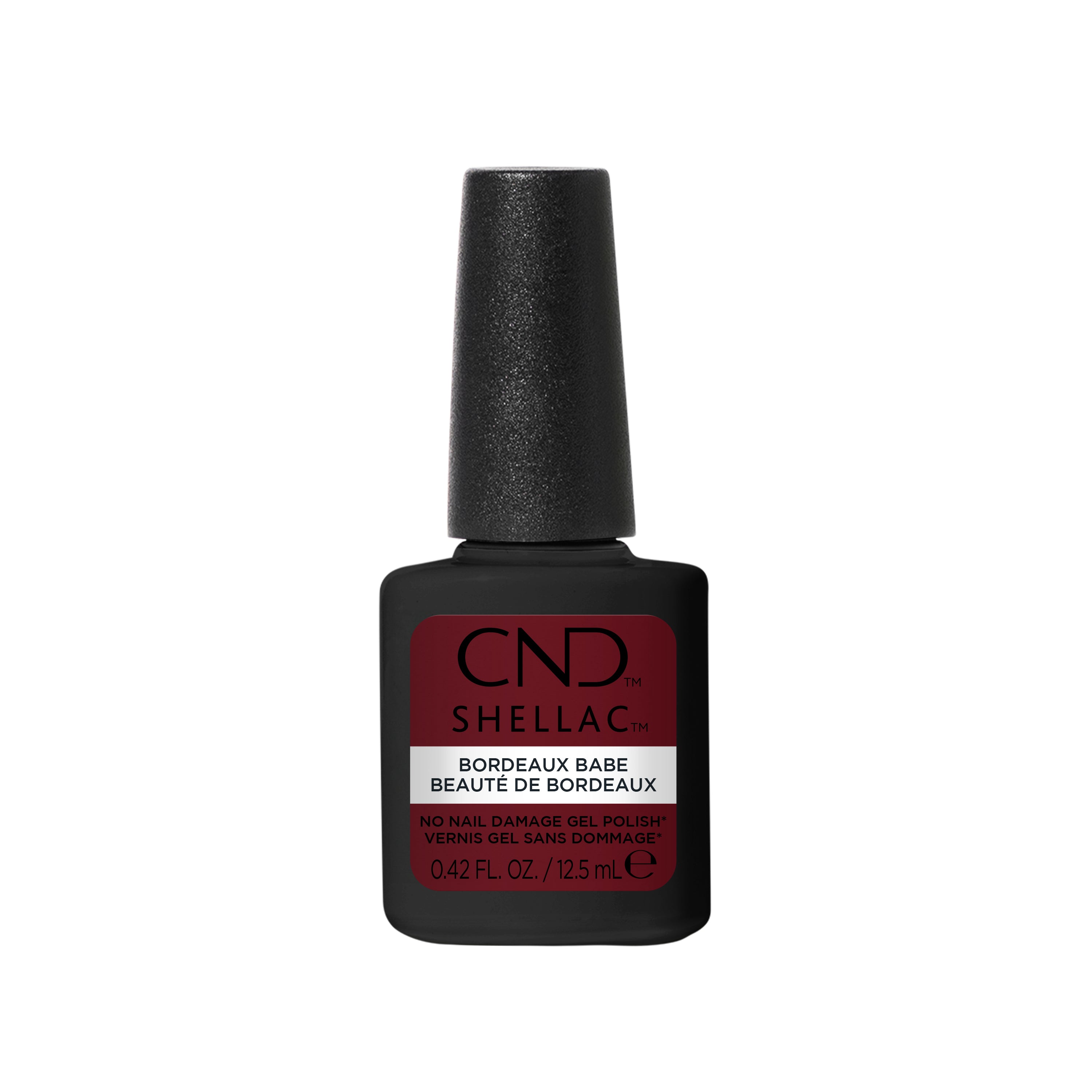CND Shellac - Bordeaux Babe 0.42 oz - Gel Polish at Beyond Polish