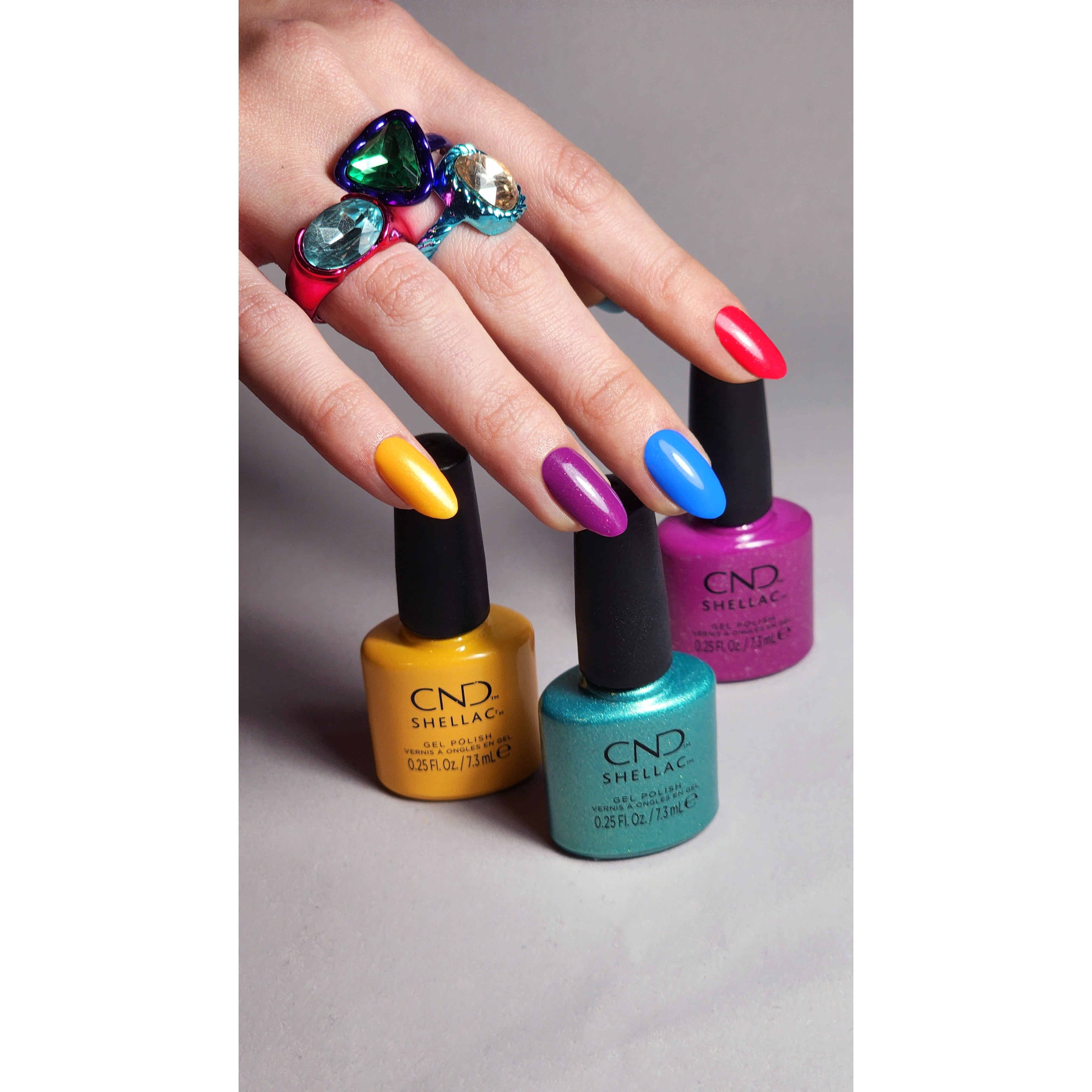 CND - Shellac Clash Out (0.25 oz) - Green Gel Polish - CNDS-CLASH OUT ...