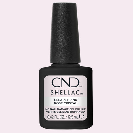 CND Shellac - Clearly Pink 0.42 oz - Gel Polish at Beyond Polish