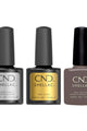 CND - Shellac Combo - Base, Top & Above My Pay Gray-ed - Gel Polish at Beyond Polish