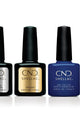 CND - Shellac Combo - Base, Top & Blue Moon - Gel Polish at Beyond Polish