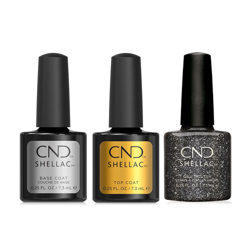 CND - Shellac Combo - Base, Top & Dark Diamond - Gel Polish at Beyond Polish