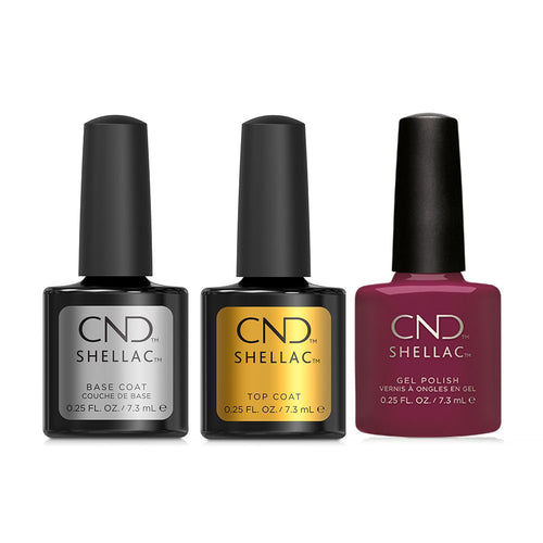 CND - Shellac Combo - Base, Top & Decadence - Gel Polish at Beyond Polish