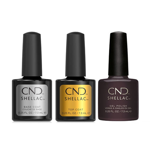 CND - Shellac Combo - Base, Top & Fedora - Gel Polish at Beyond Polish