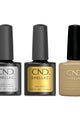 CND - Shellac Combo - Base, Top & Gilded Sage - Gel Polish at Beyond Polish