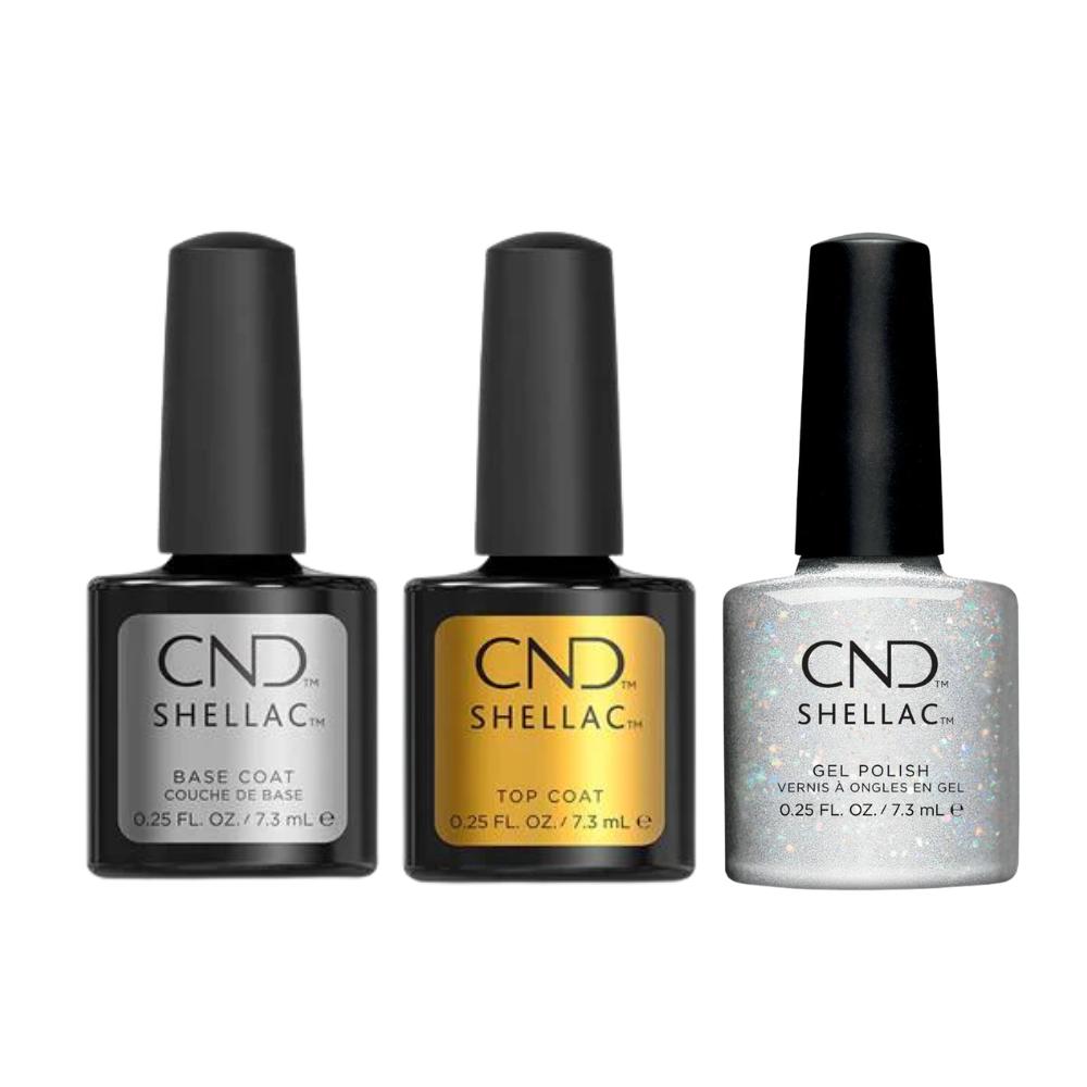 CND - Shellac Combo - Base, Top & Ice Vapor - Gel Polish at Beyond Polish