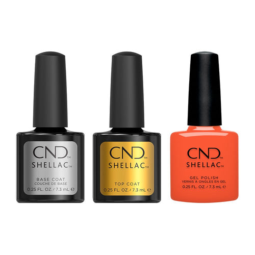 CND - Shellac Combo - Base, Top & Ig-Night-Ed - Gel Polish at Beyond Polish