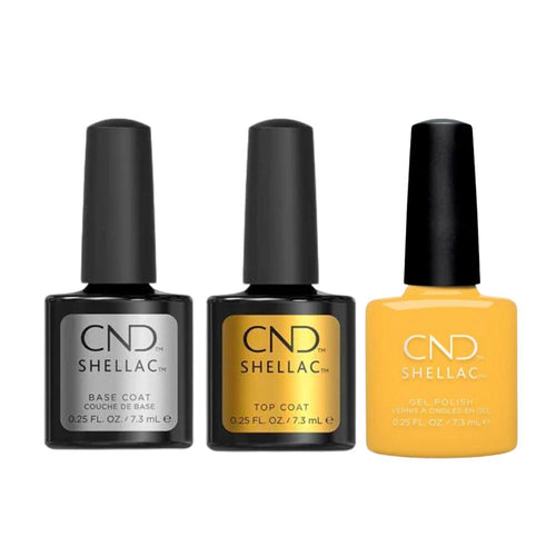 CND - Shellac Combo - Base, Top & Limoncello