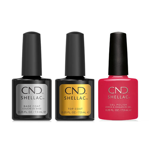 CND - Shellac Combo - Base, Top & Lobster Roll - Gel Polish at Beyond Polish