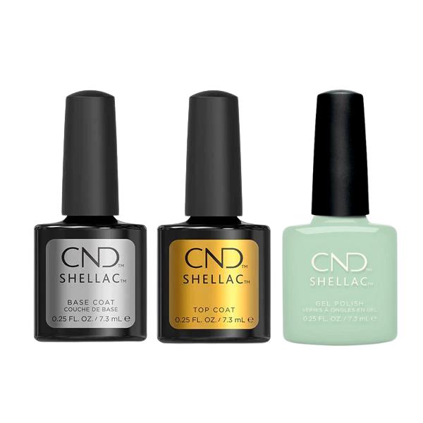 CND - Shellac Combo - Base, Top & Magical Topiary - Gel Polish at Beyond Polish