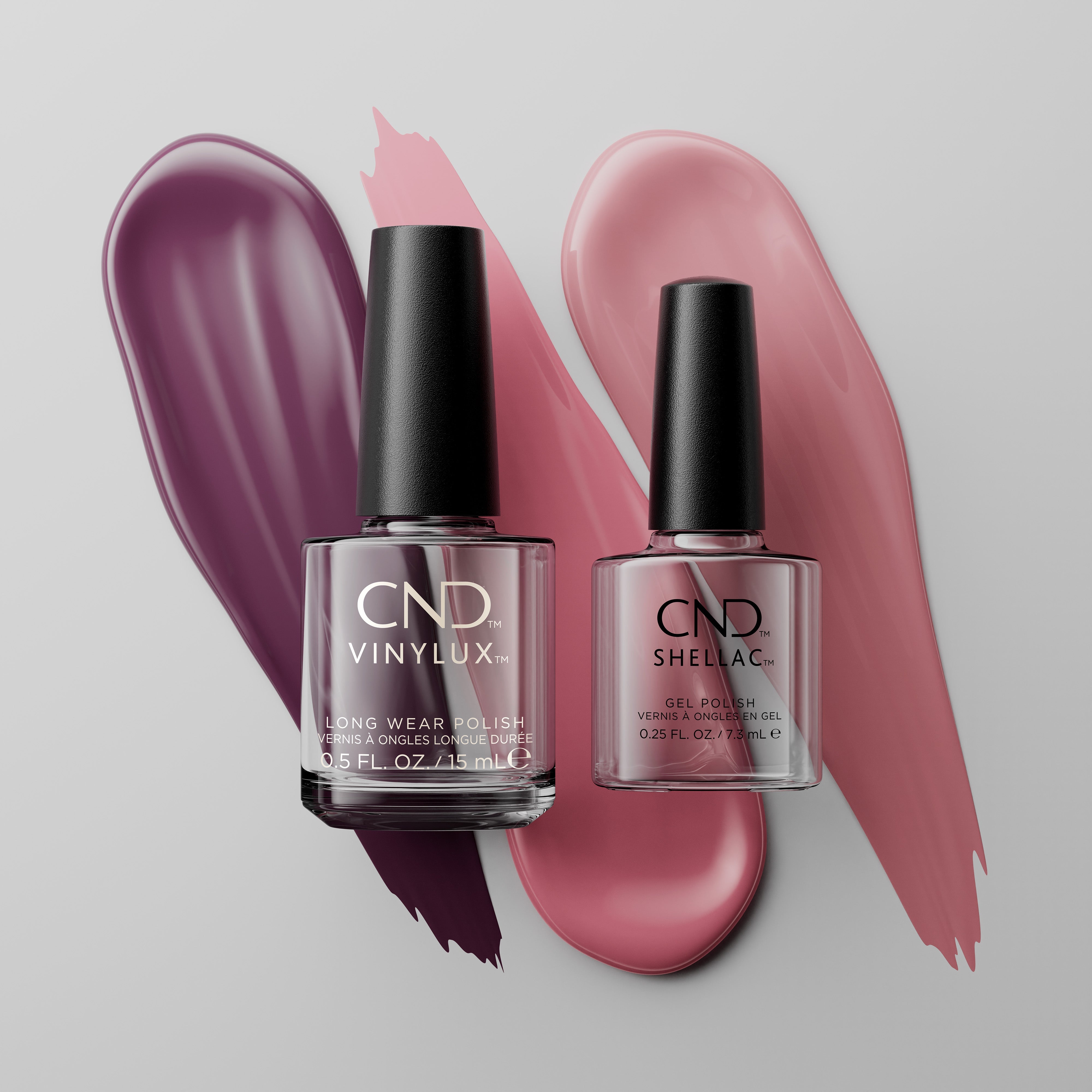 CND - Shellac Combo - Base, Top & Mulberry Tart - Gel Polish at Beyond Polish