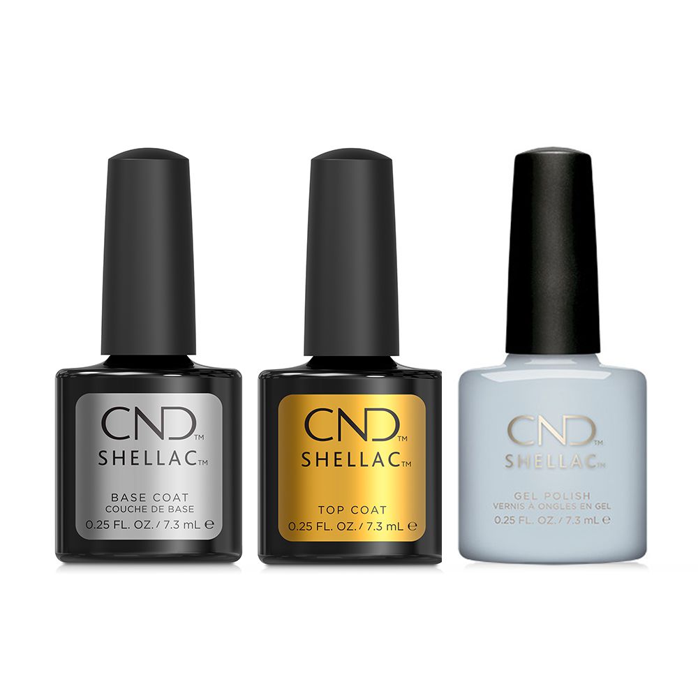 CND - Shellac Combo - Base, Top & Mystic Slate - Gel Polish at Beyond Polish