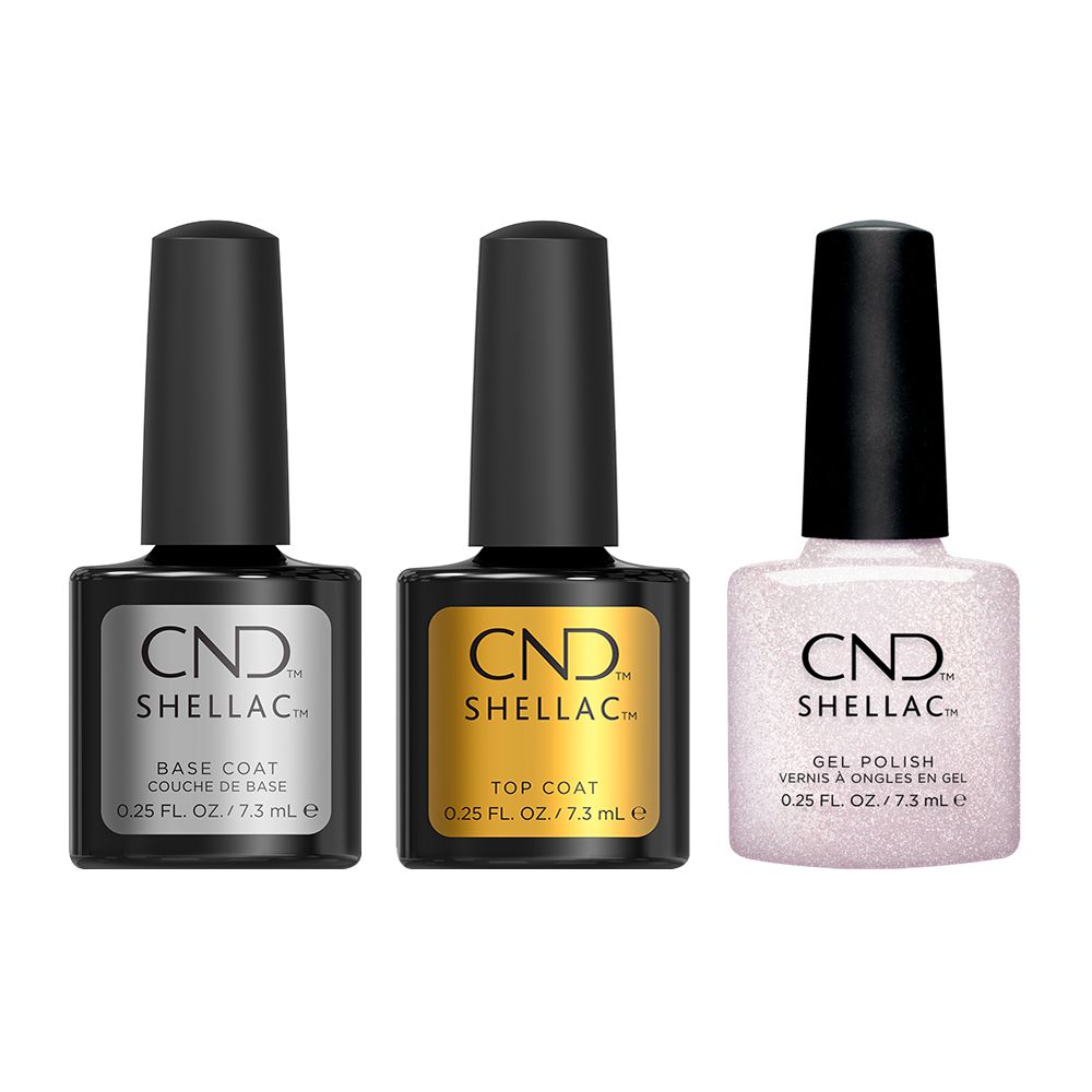 CND - Shellac Combo - Base, Top & Night Brilliance - Gel Polish at Beyond Polish