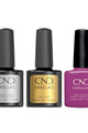 CND - Shellac Combo - Base, Top & Orchid Canopy - Gel Polish at Beyond Polish