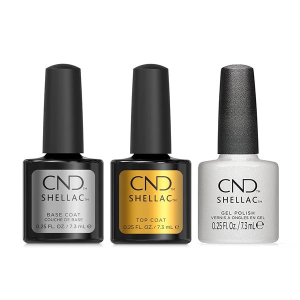 CND - Shellac Combo - Base, Top & Pearlwind - Gel Polish at Beyond Polish
