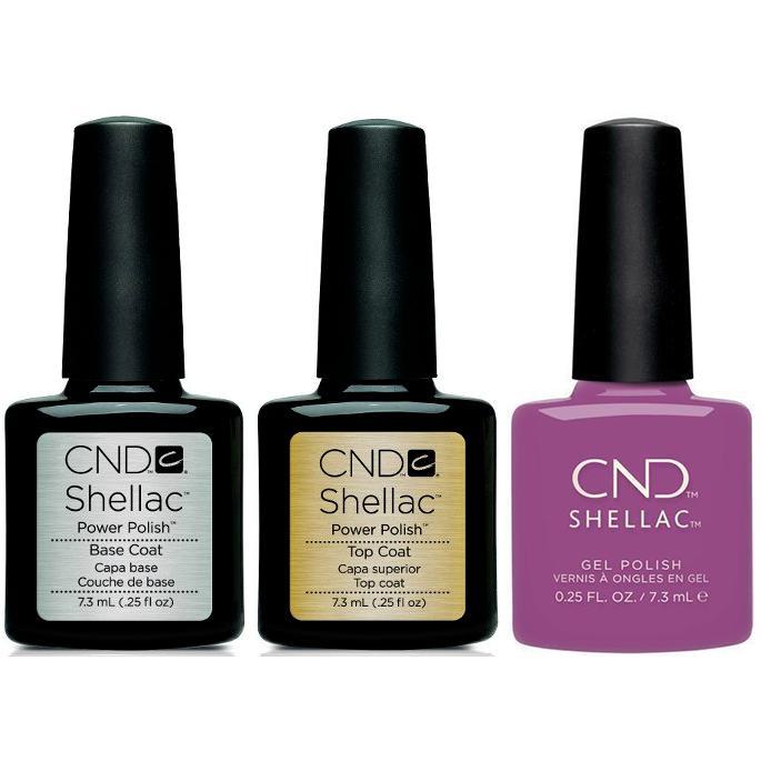 CND - Shellac Combo - Base, Top & Psychedelic - Gel Polish at Beyond Polish