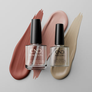 CND Shellac Base Top & Running Latte Gel Combo | Beyond Polish