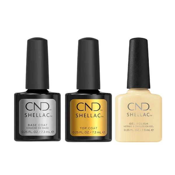 CND - Shellac Combo - Base, Top & Smile Maker - Gel Polish at Beyond Polish
