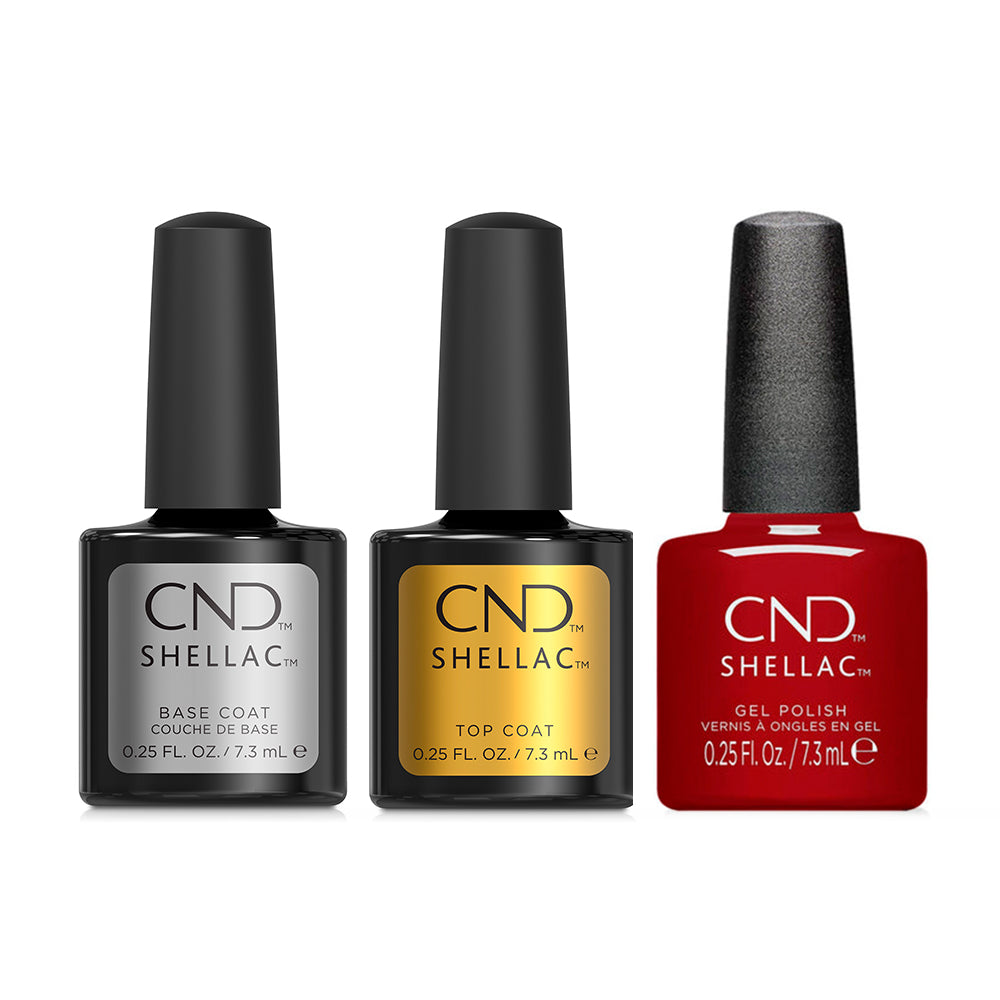CND - Shellac Combo - Base, Top & Take Root - Gel Polish at Beyond Polish